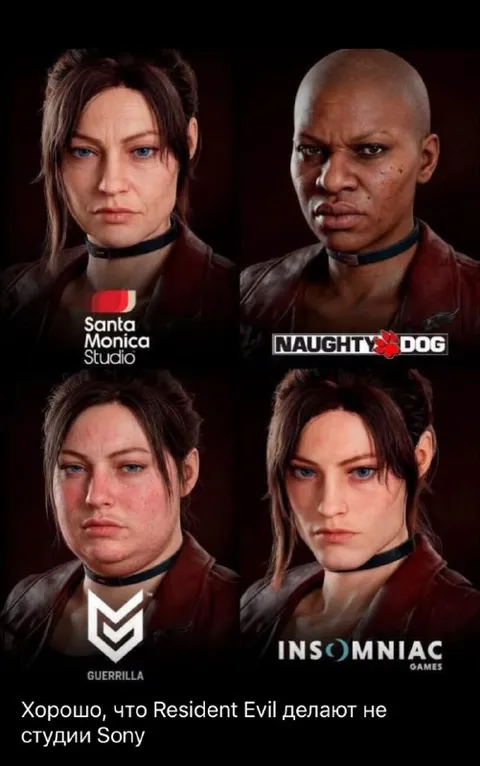 Resident Evil глазами студий Sony