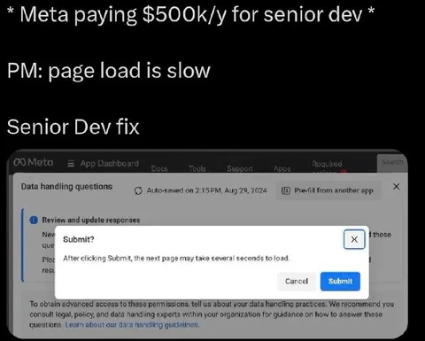 Senior Dev Fixes Slow Page