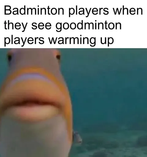 Badminton Players See Goodminton