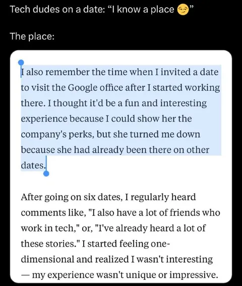 Tech Dudes on a Date
