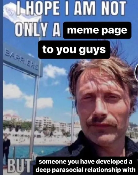 Parasocial Relationship Meme Page