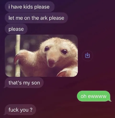 Sloth Mom Defends Her Son