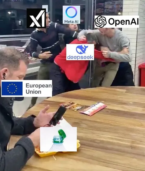 AI Companies Fighting Over Europe