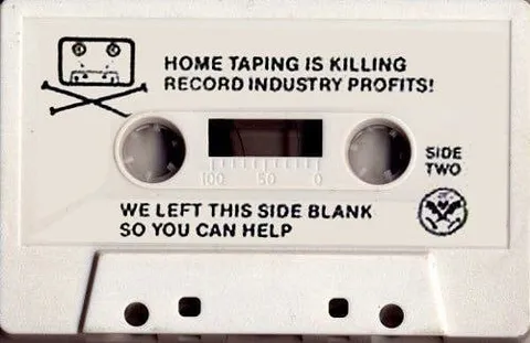 Home Taping Is Killing Profits