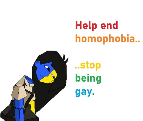 Help End Homophobia, Stop Being Gay