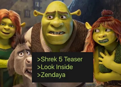 Shrek 5 Teaser Zendaya