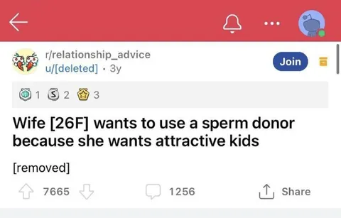 Wife Wants Attractive Kids