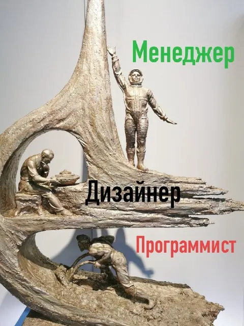 Менеджер, дизайнер и программист