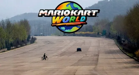 Mario Kart World Road